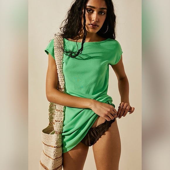 Free People FP Beach Rosalia Mini Dress Medium NWOT - Picture 2 of 8